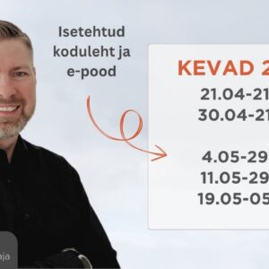 Kodulehe ja e-poe tegemine tegevusalapõhist spetsiifikat arvestades